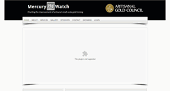 Desktop Screenshot of mercurywatch.org